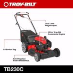 Troy-Bilt 21 in. 163cc 3-in-1 FWD Self Propelled Gas Mower - Image 2