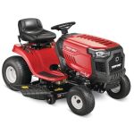 Troy Bilt Bronco 42 in 19 HP Briggs & Stratton Automatic Drive Gas Riding Lawn Tractor with Mow in Reverse - Image 3