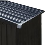 Veikous 8 x 12 Foot Outdoor Storage Shed with Lockable Door and Vents - Image 5