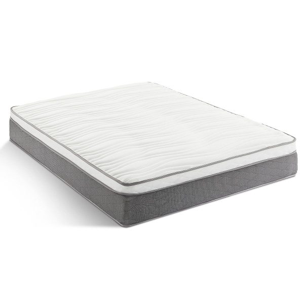 Weekender 12" Euro Top Plush Hybrid Mattress - Prioka
