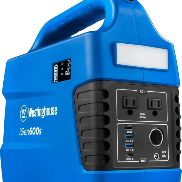 Westinghouse iGen600s Portable Power Station 600W 592Wh News. - Prioka