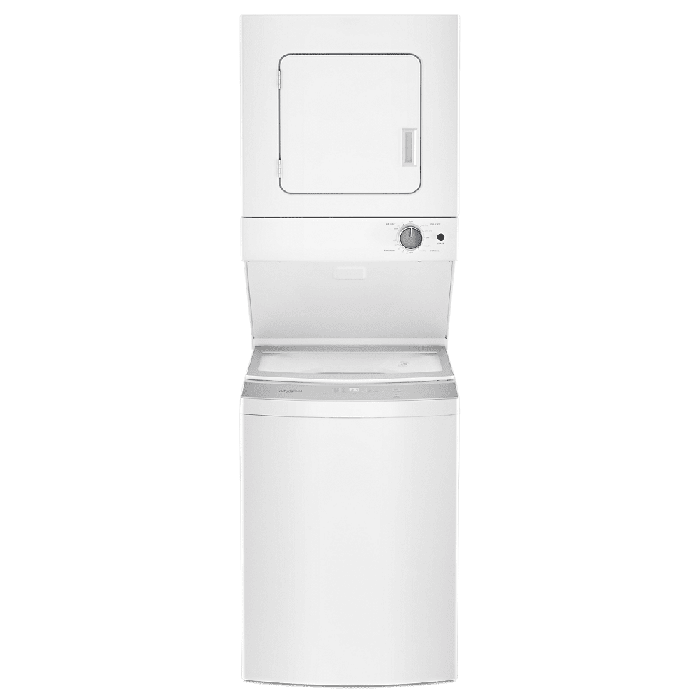 whirlpool-wet4024hw-24-inch-white-electric-washerdryer-stacked-laundry-center-3578374 Whirlpool WET4024HW 24 inch White Electric Washer/Dryer Stacked Laundry Center - Image 1