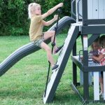 Whispering Point Outdoor Wooden Swing Set with Shipping Assembly Included - Image 7