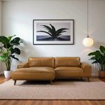 Wildwood Top-Grain Leather Sectional - Prioka