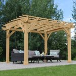 Yardistry 10×12 ft Cedar Meridian Pergola - Prioka