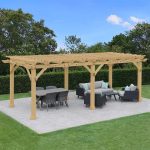 Yardistry Meridian Pergola Natural Cedar 10 ft×22 ft - Image 2