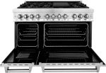 ZLINE 48-Inch Legacy Series Dual Fuel Range with 7 Burner Gas Cooktop and Electric Convection Oven, Stainless Steel (RA48) - Image 6
