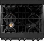 ZLINE Legacy 30-inch 4.0 Cu. Ft. Dual Fuel Range with Brass Burners, Black Stainless Steel (RAB-BR-30) - Image 10